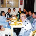Celebración del 50 cumpleaños de Juan Carlos Pinedo, el 29 de agosto de 1998