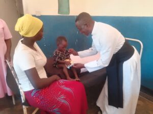En el hospital diocesano de Magochi en Malawi