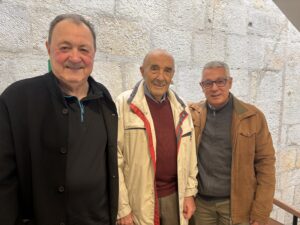 Juan Mari Bautista, Xabier Goicouria y Manuel Heredia